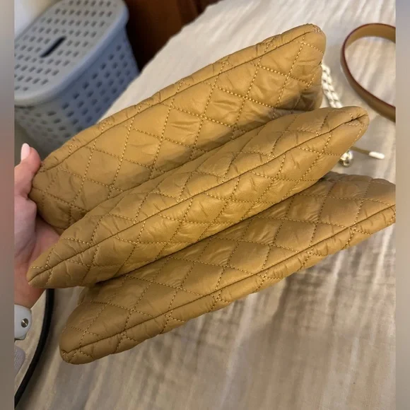 MZ Wallace Caramel Quilted Bag - Picture 7 of 12